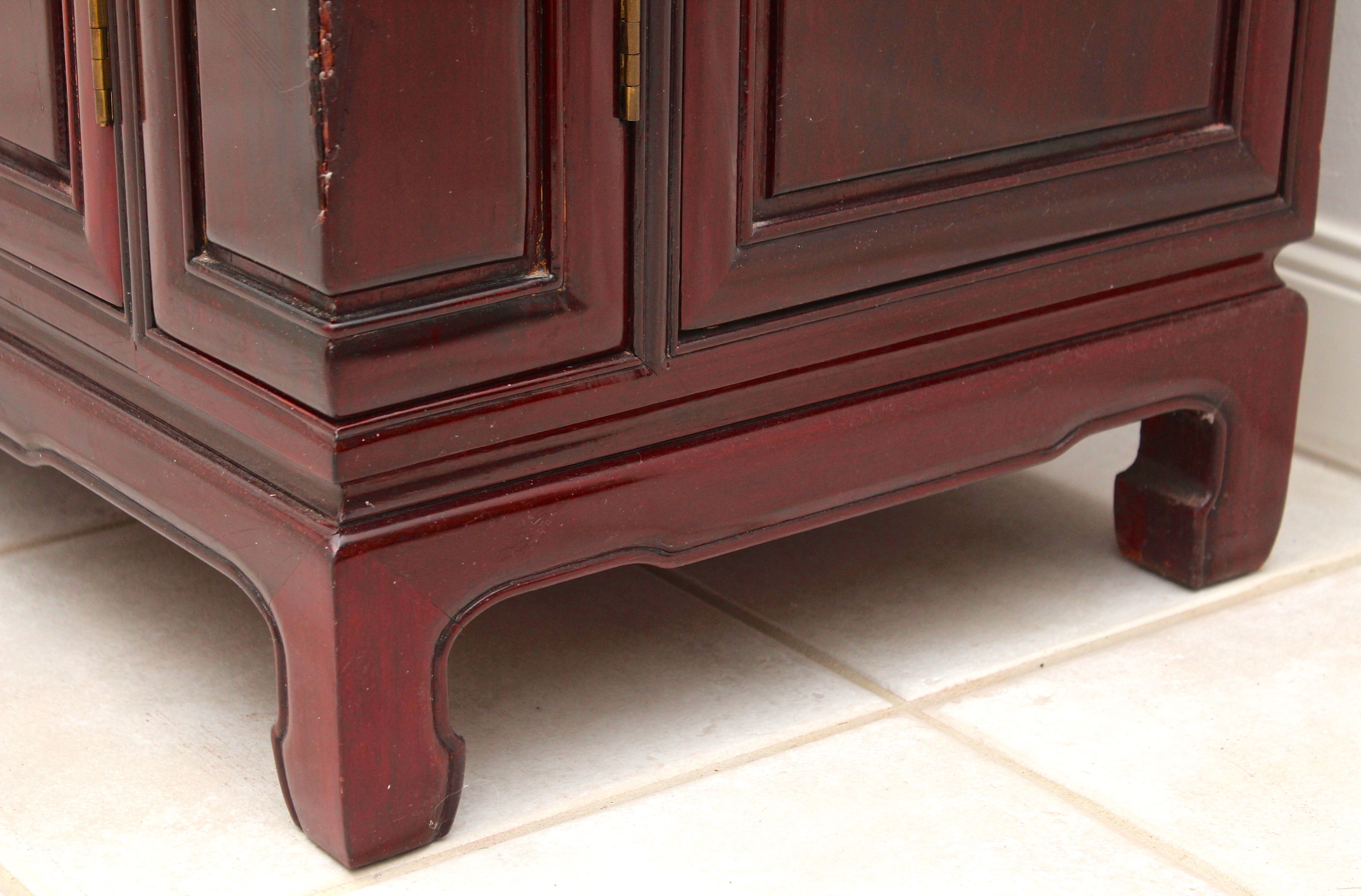 Asian Rosewood Bar Cabinet