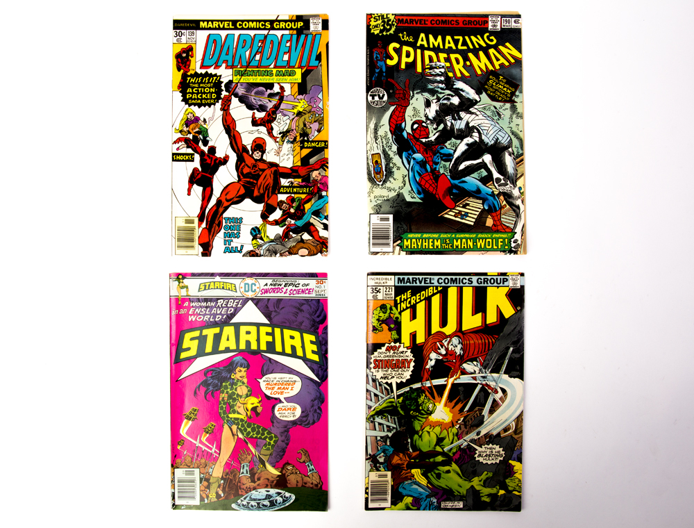 Collection of Vintage Comic Books