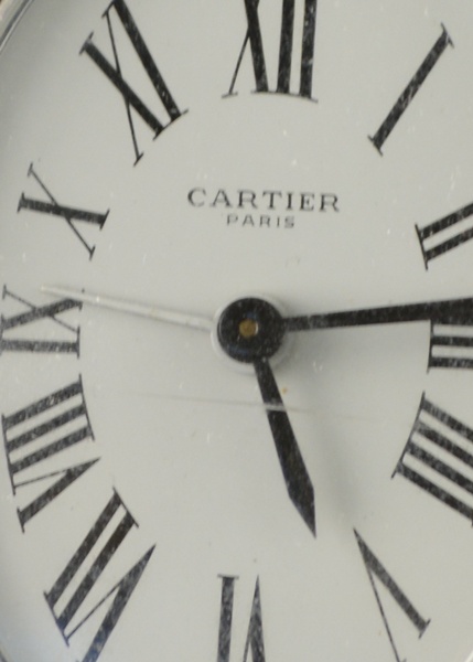 Cartier Paris Oval Desk Alarm Clock