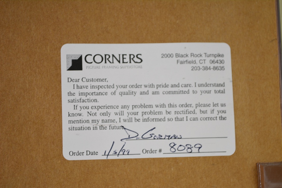 Watercolor/Ink Painting Of Battle Of Valcour Bay Vessels