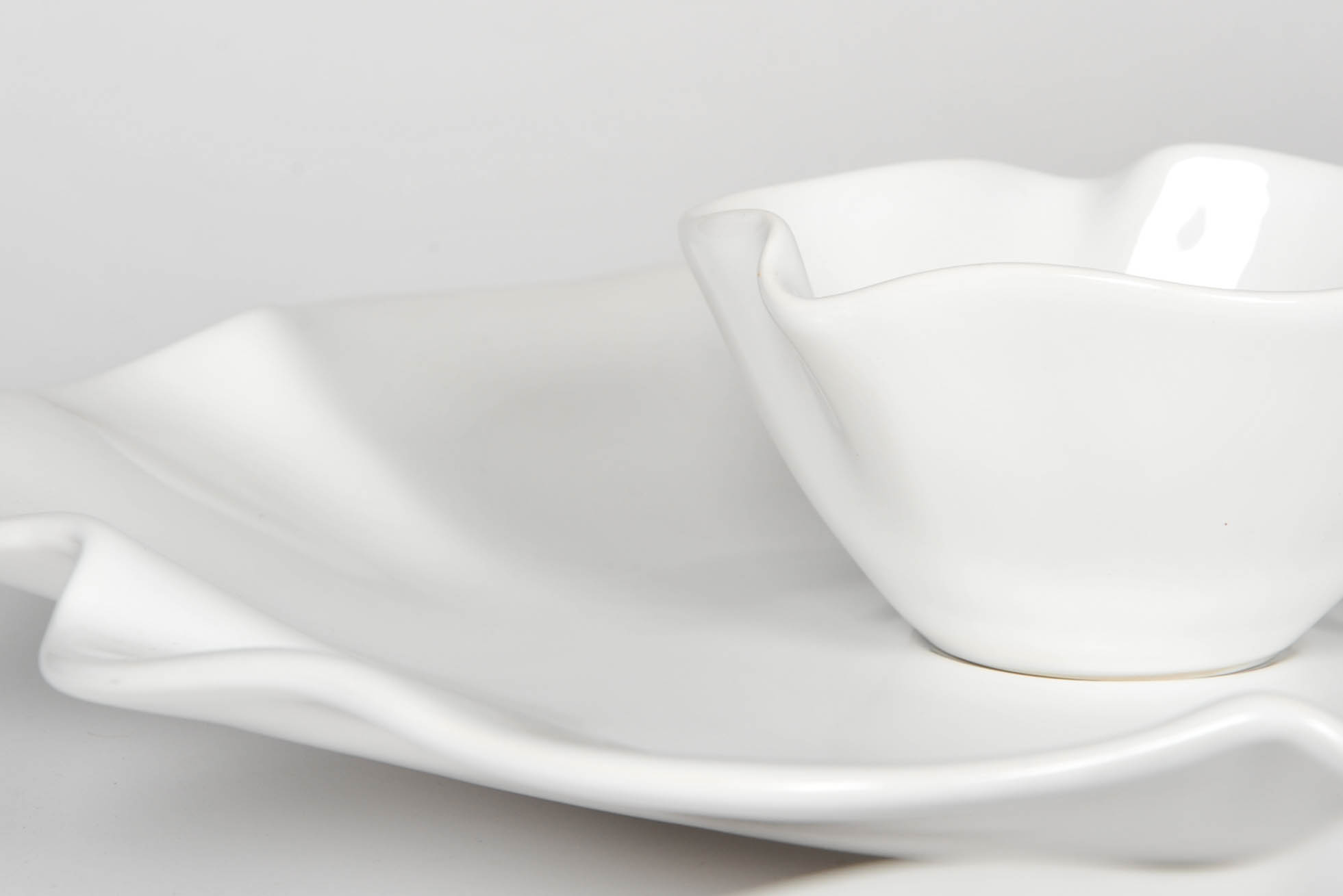 White Ceramic Dinnerware