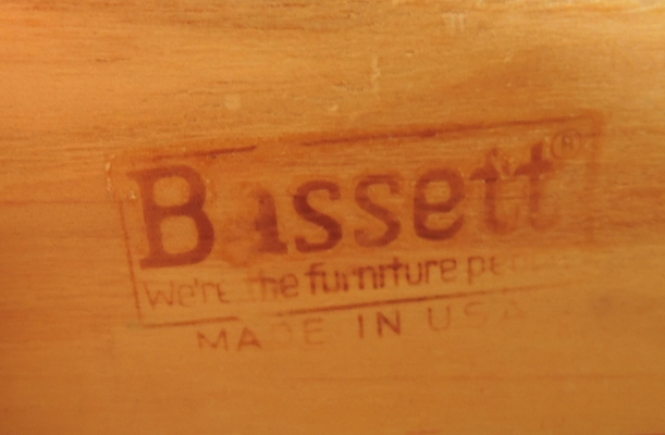 Bassett Pine Bookcase/Secretary