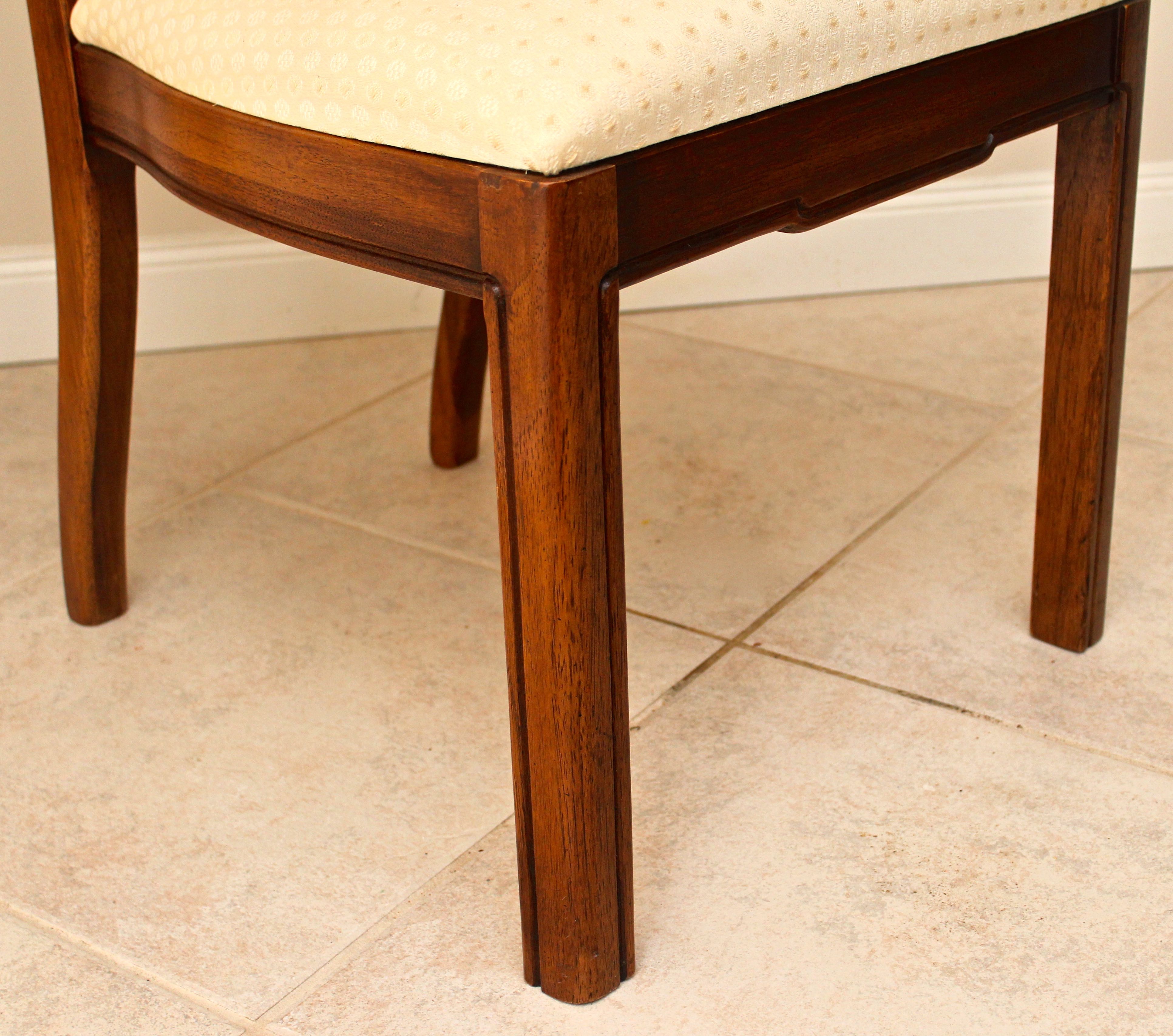 Four Cane Back Thomasville Mystique Collection Dining Chairs