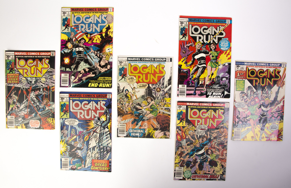 Vintage Logan's Run Comic Book Series