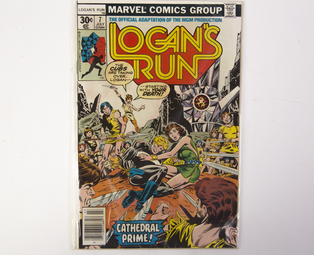 Vintage Logan's Run Comic Book Series