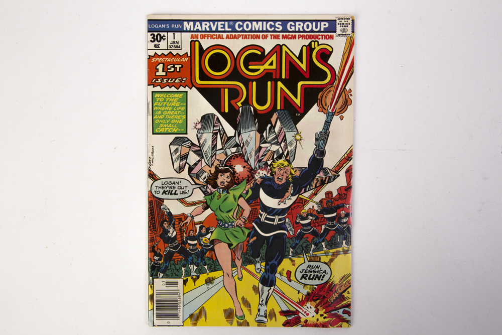 Vintage Logan's Run Comic Book Series