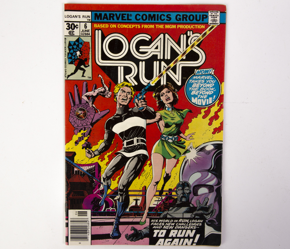 Vintage Logan's Run Comic Book Series