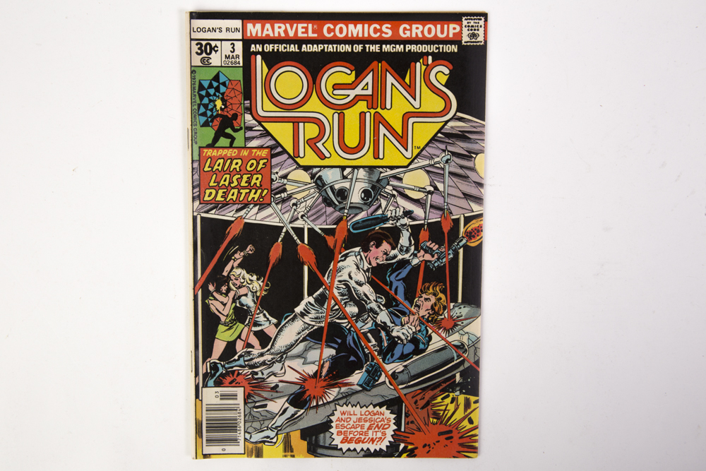 Vintage Logan's Run Comic Book Series
