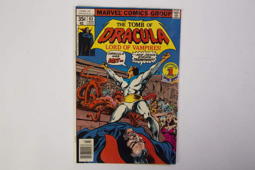 A Collection of Vintage Monster and Horror Themed Comic Books