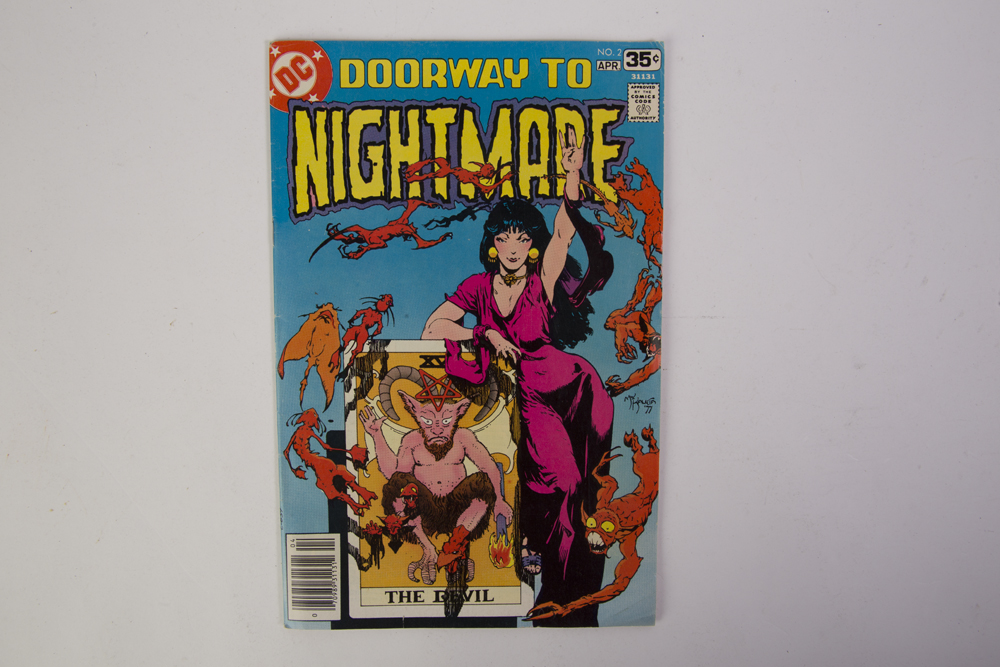 A Collection of Vintage Monster and Horror Themed Comic Books