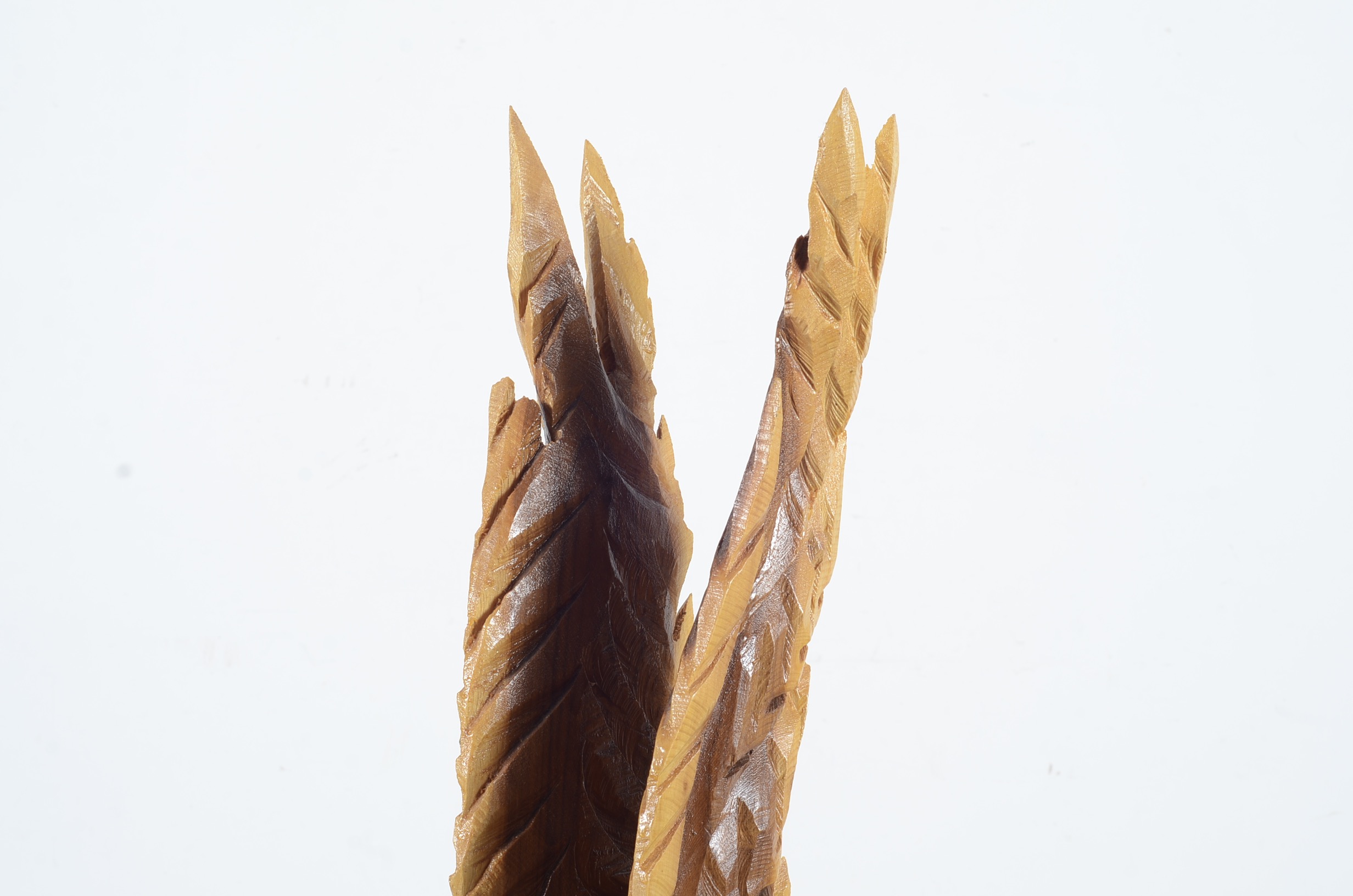 Chainsaw Carved Eagle Sculpture