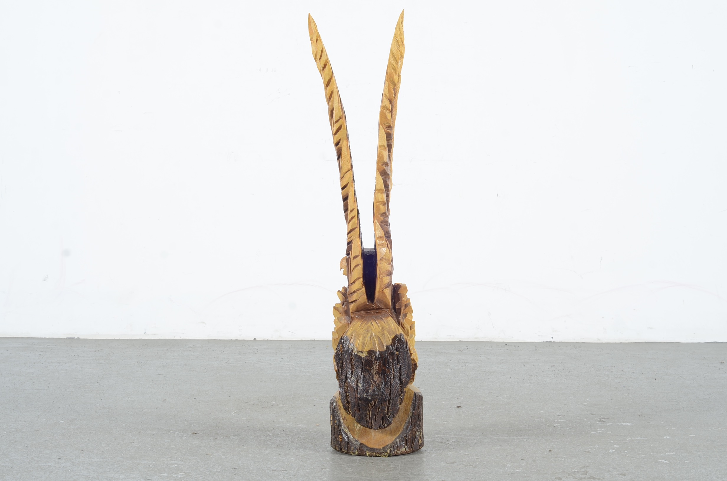 Chainsaw Carved Eagle Sculpture