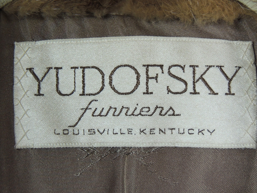 Vintage Full Length Belted Mink Coat