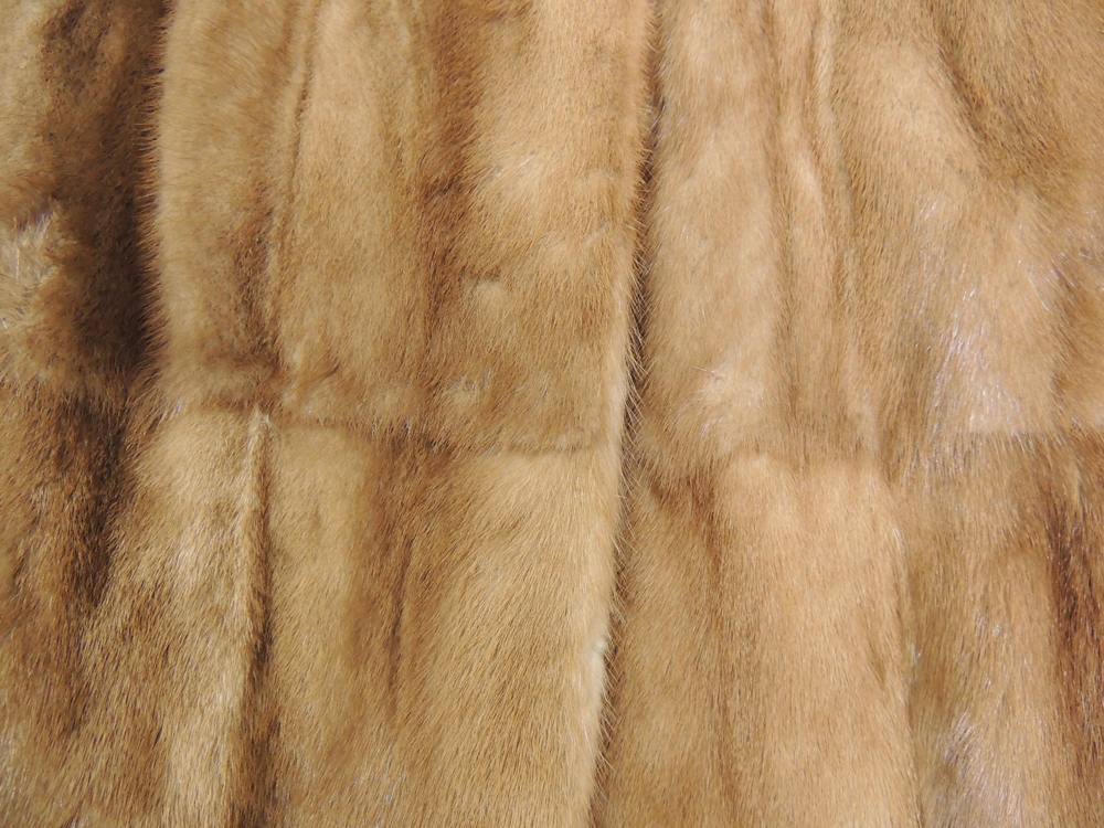 Vintage Full Length Belted Mink Coat