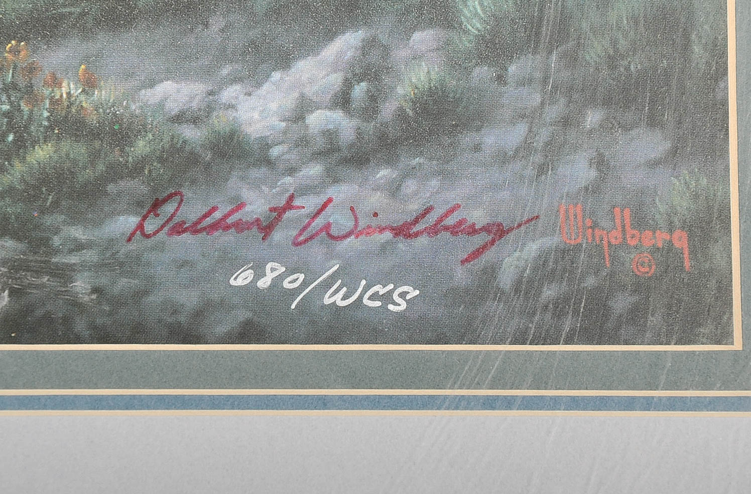 Signed Dalhart Windberg Print