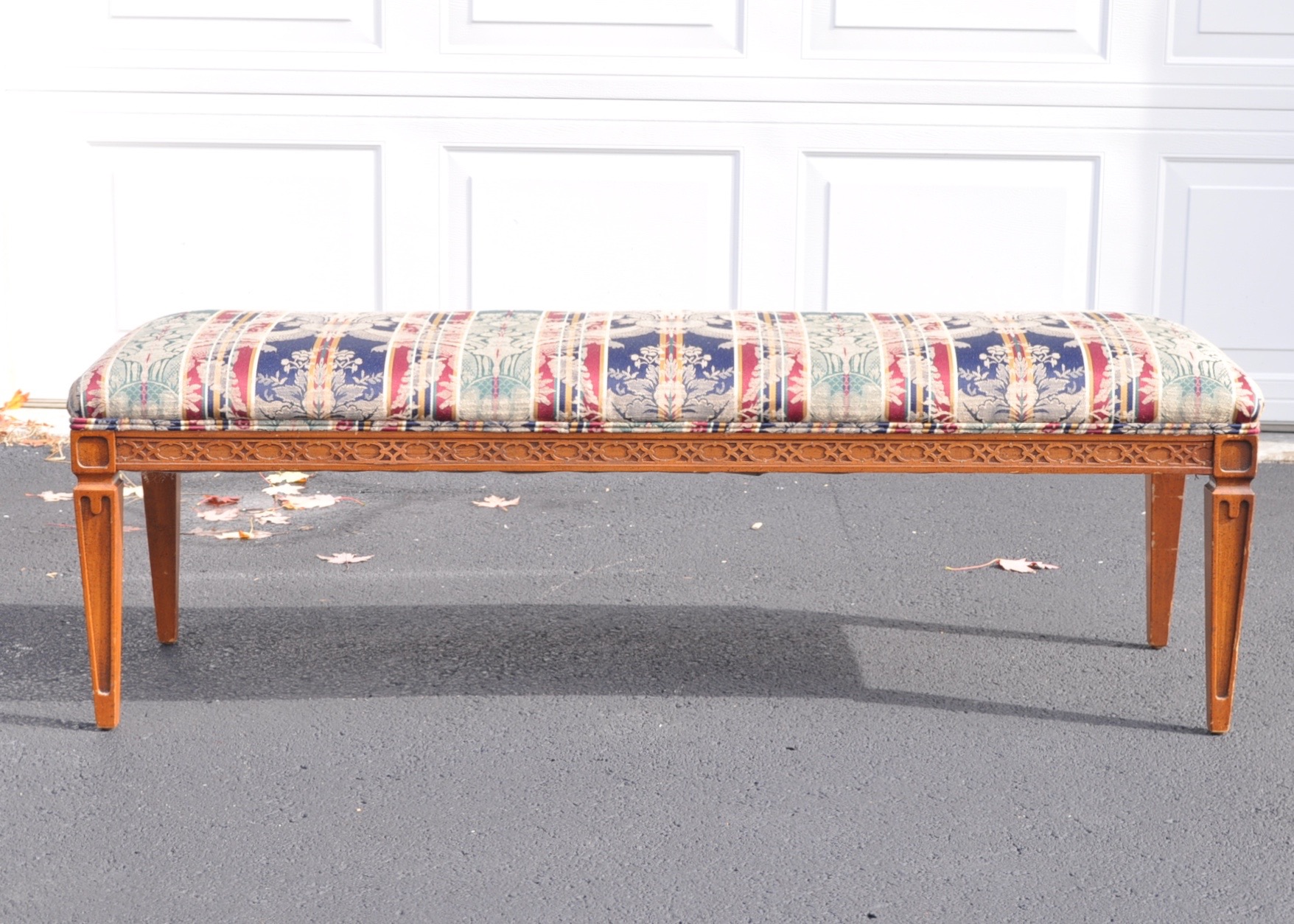 Hepplewhite Style Bench