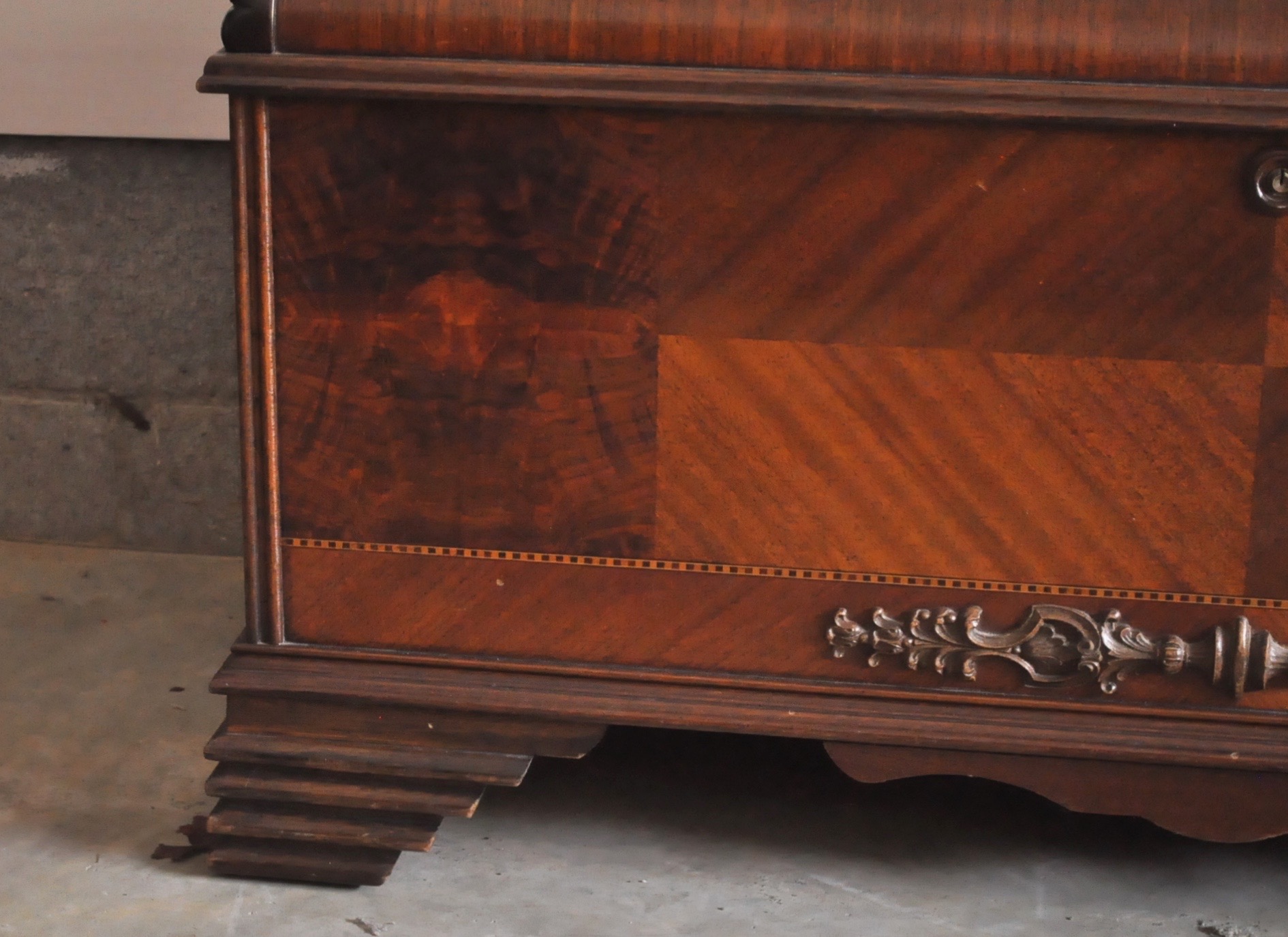 Vintage Stewart Safe Seal Cedar Chest