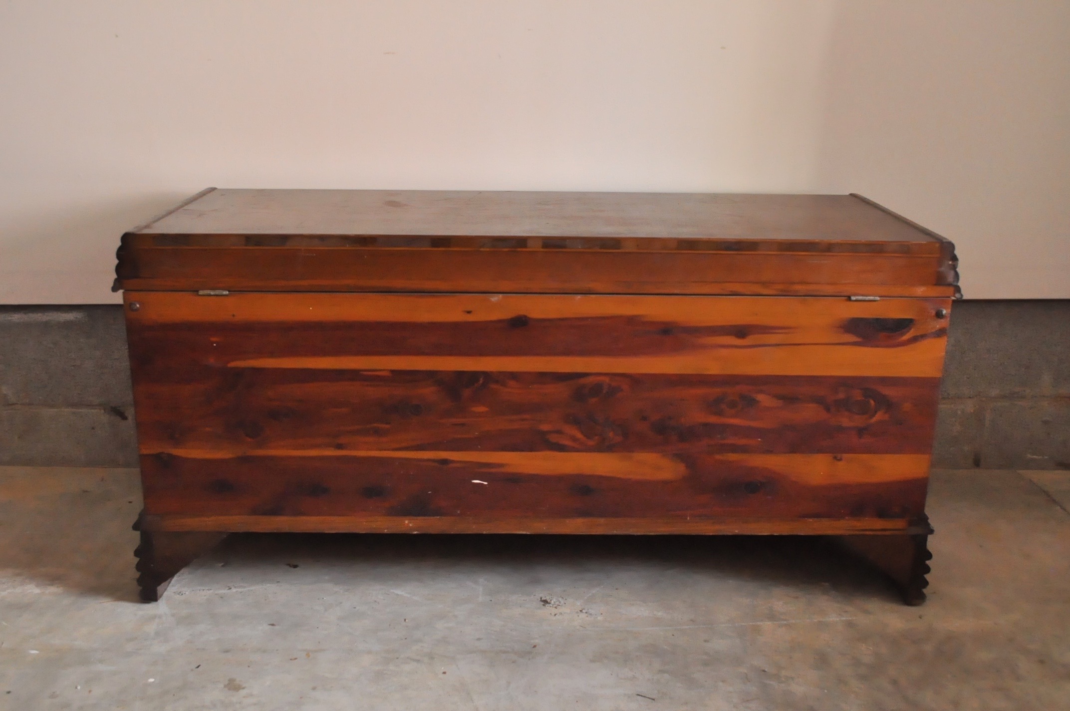 Vintage Stewart Safe Seal Cedar Chest