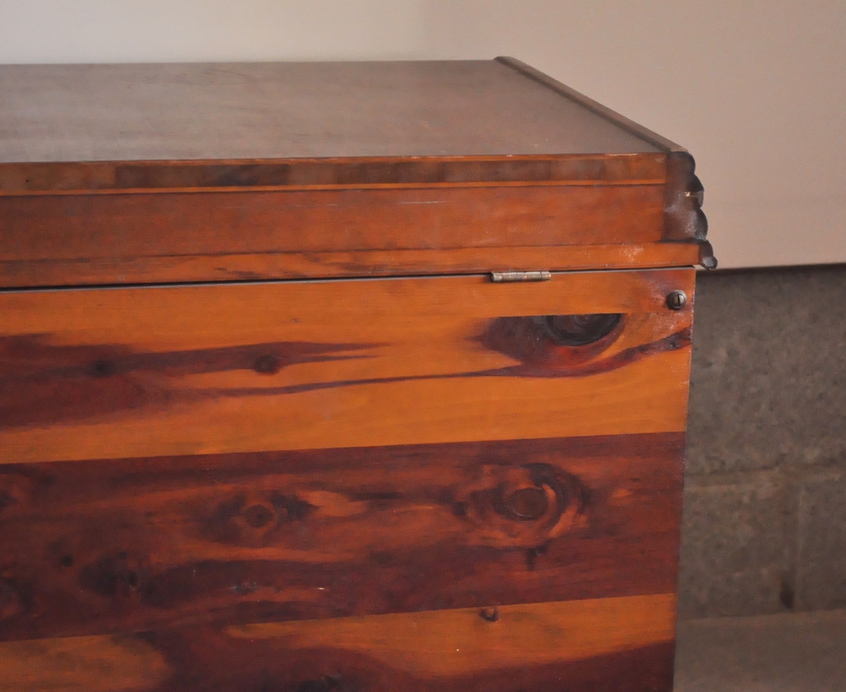 Vintage Stewart Safe Seal Cedar Chest