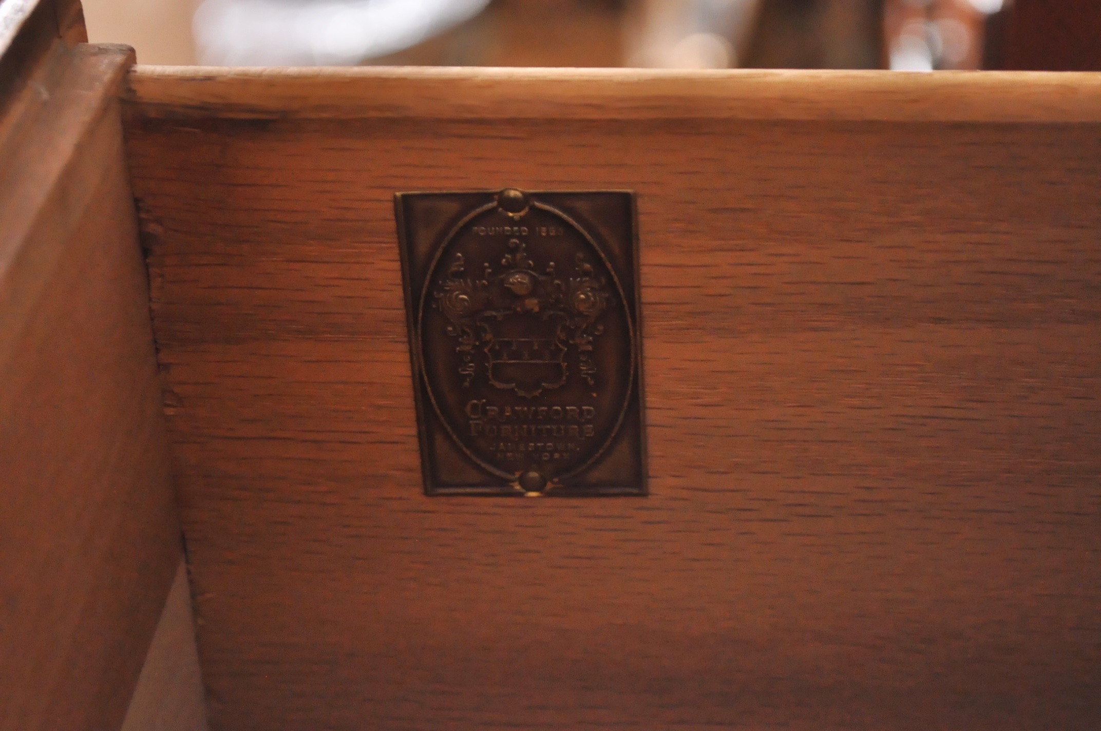 Cherry Dresser and Mirror from Crawford Furniture