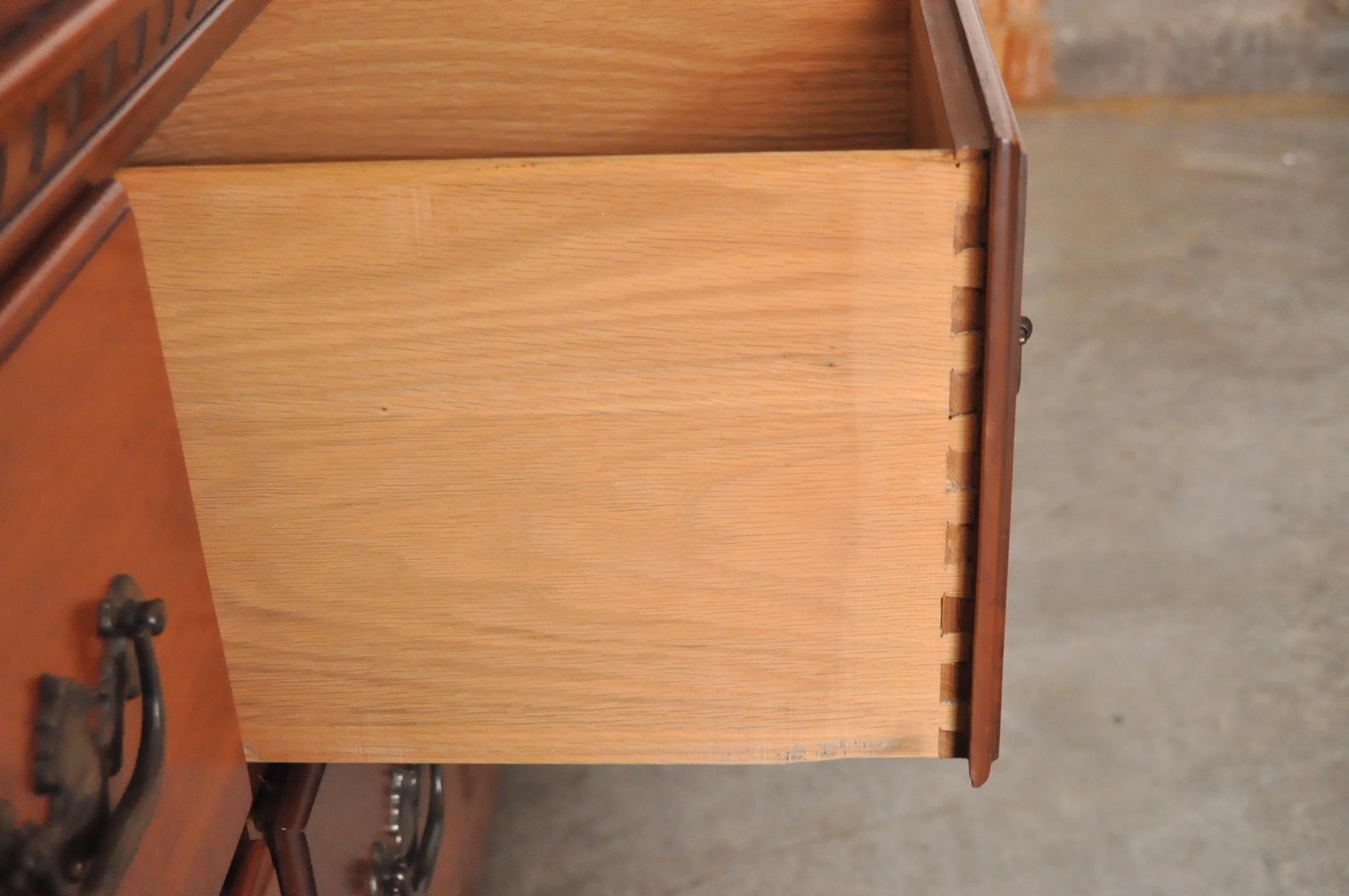 Cherry Dresser and Mirror from Crawford Furniture