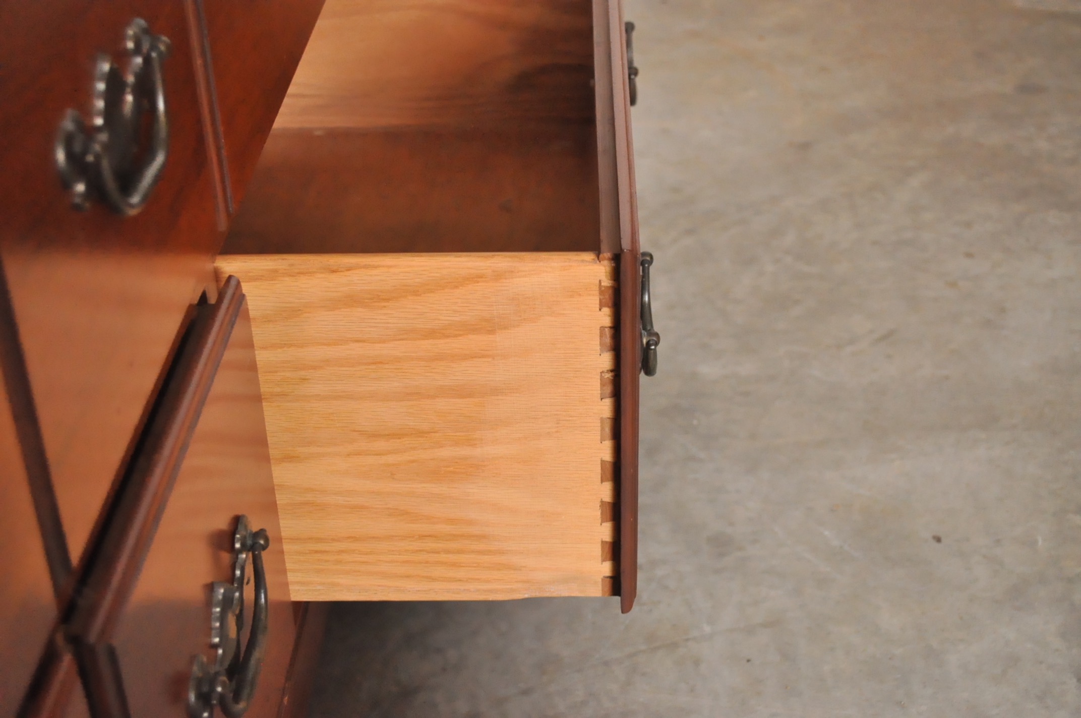 Cherry Dresser and Mirror from Crawford Furniture