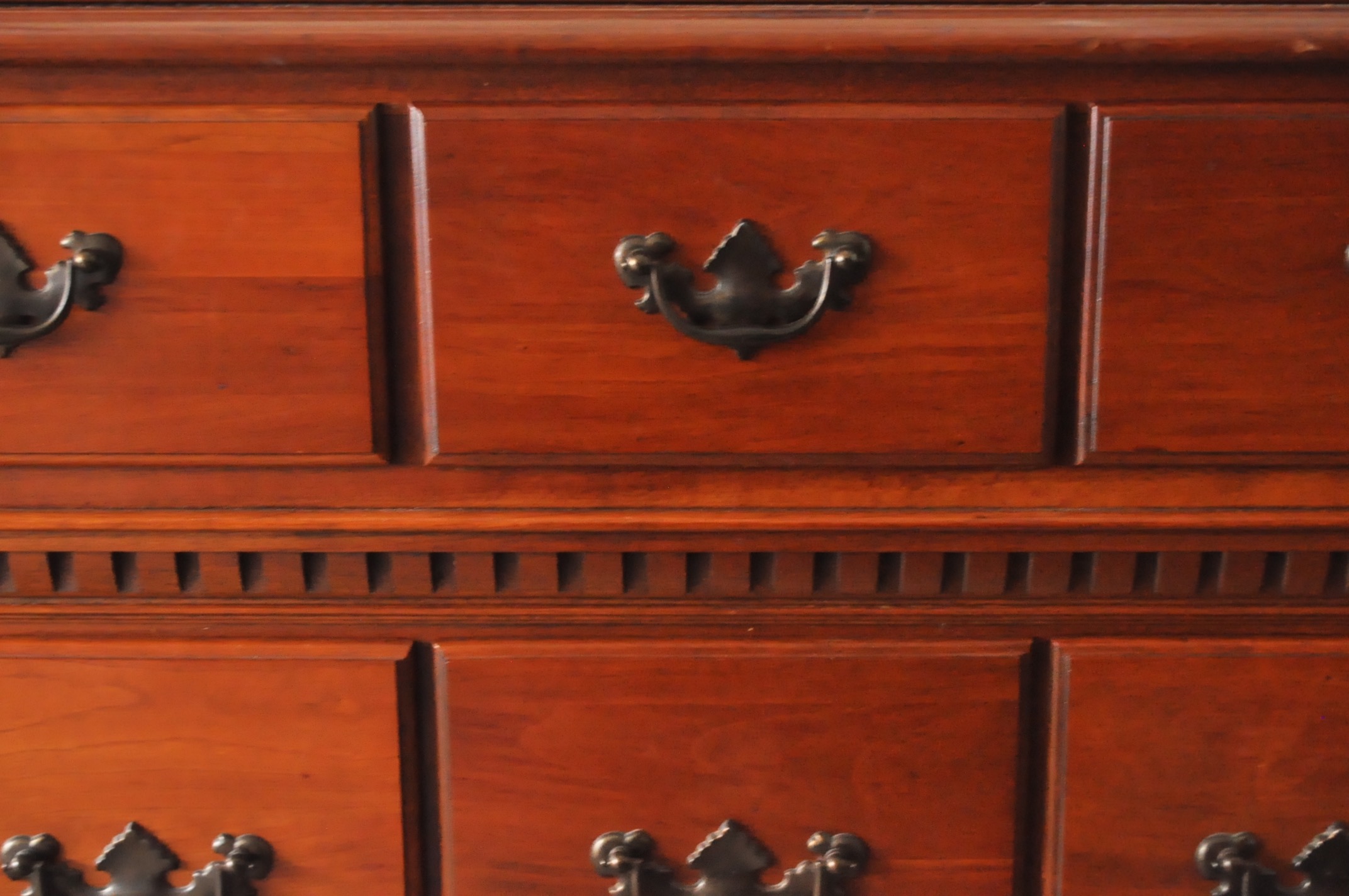 Cherry Dresser and Mirror from Crawford Furniture