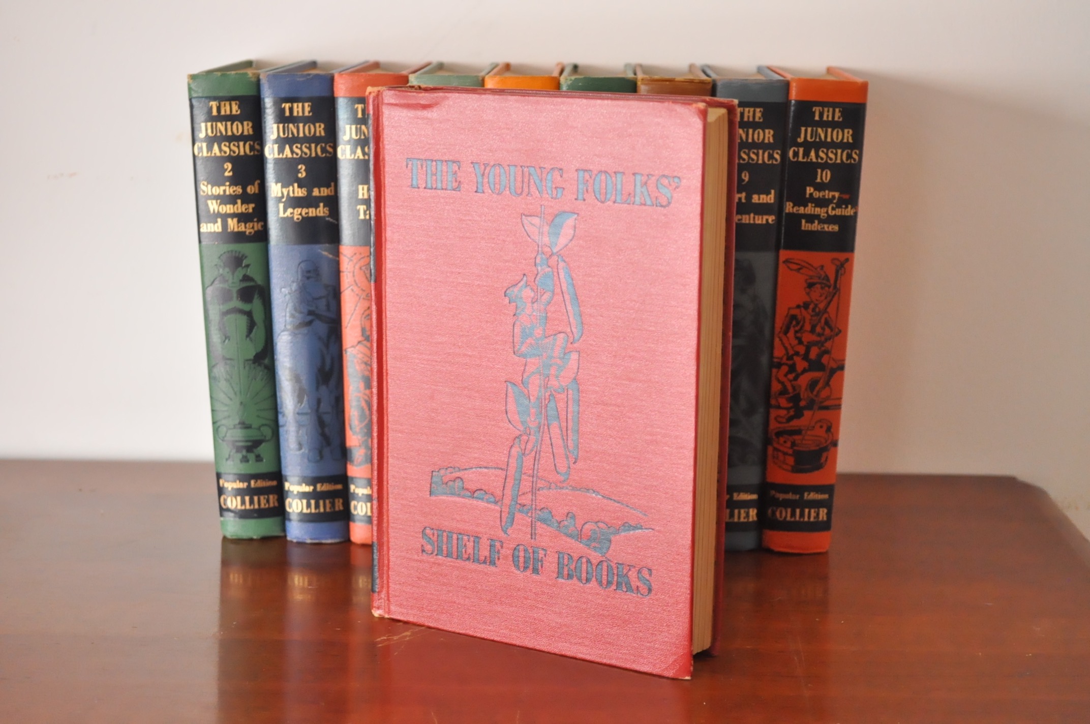 Vintage "Junior Classics" Book Set