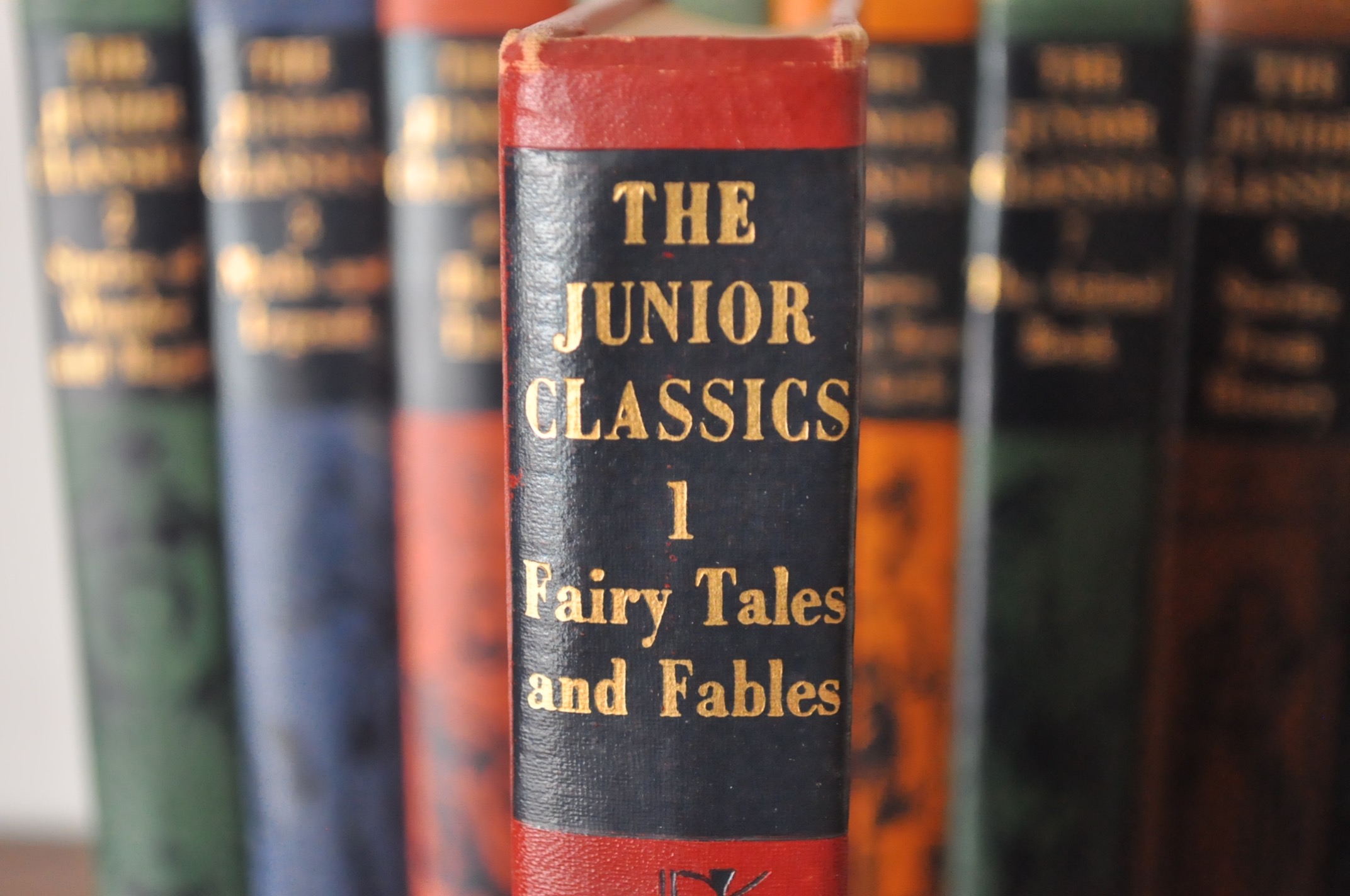Vintage "Junior Classics" Book Set