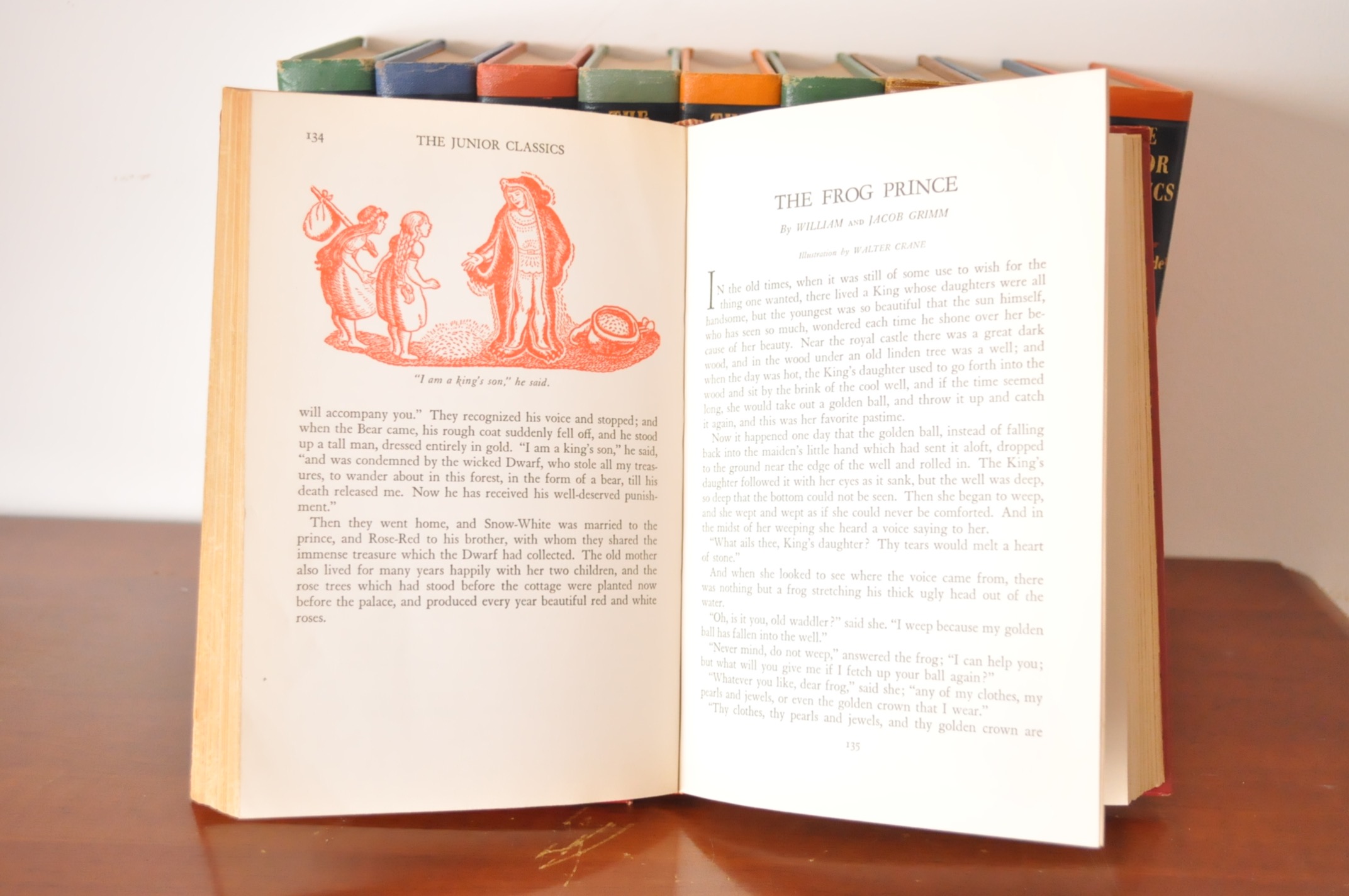 Vintage "Junior Classics" Book Set