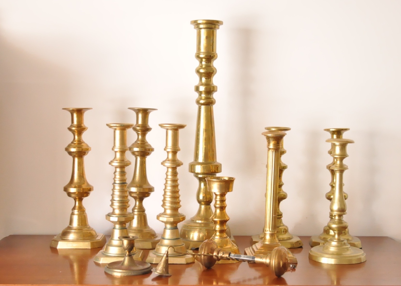 Brass Candle Holders and More