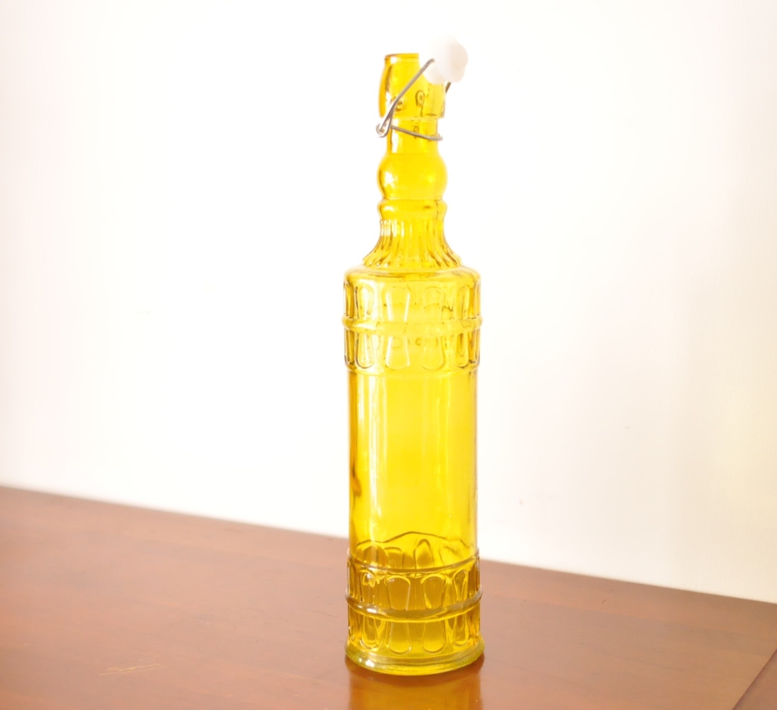 Black Shelves and Candle Decor