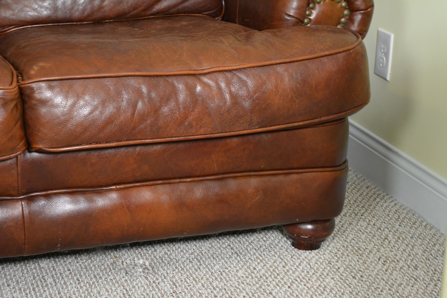 Distinctions Saddle Leather Sofa
