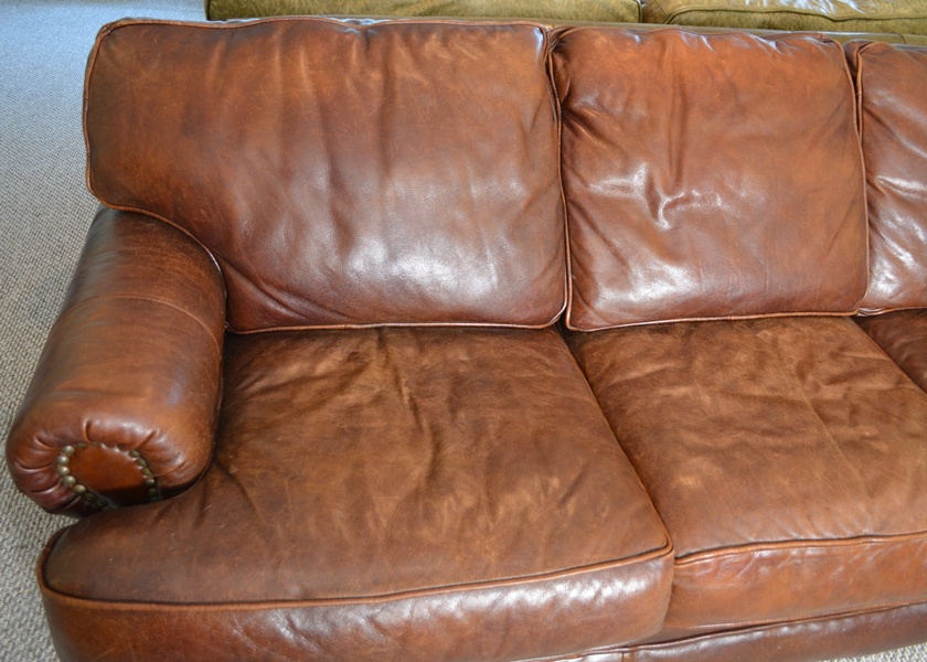 Distinctions Saddle Leather Sofa