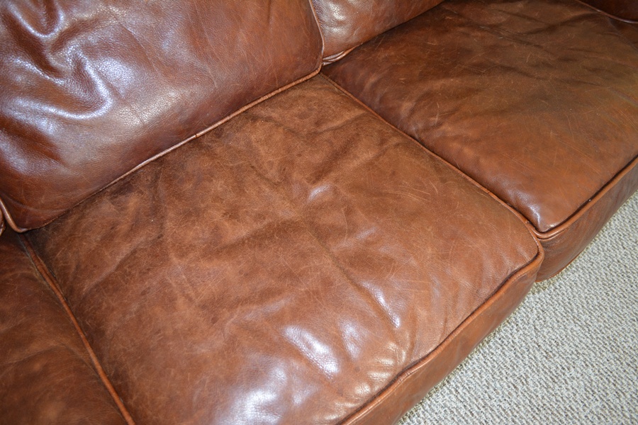 Distinctions Saddle Leather Sofa