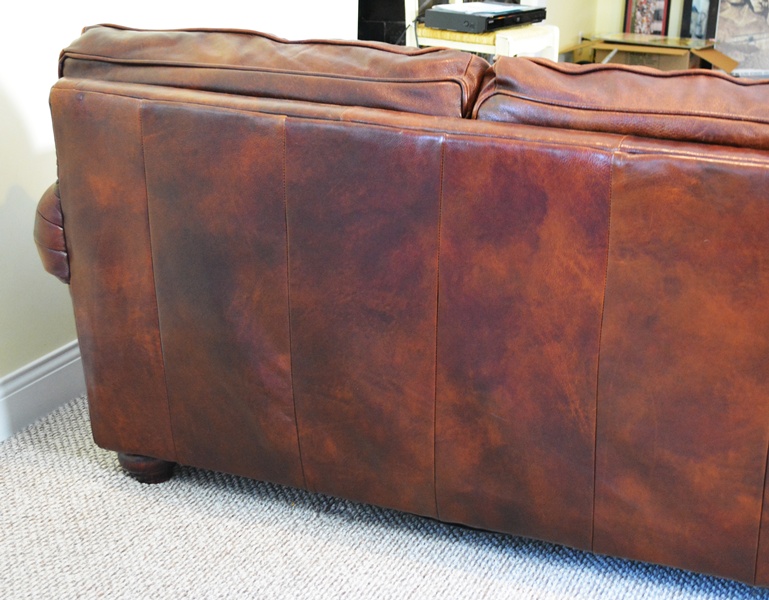 Distinctions Saddle Leather Sofa