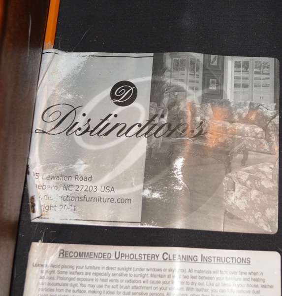 Distinctions Saddle Leather Sofa