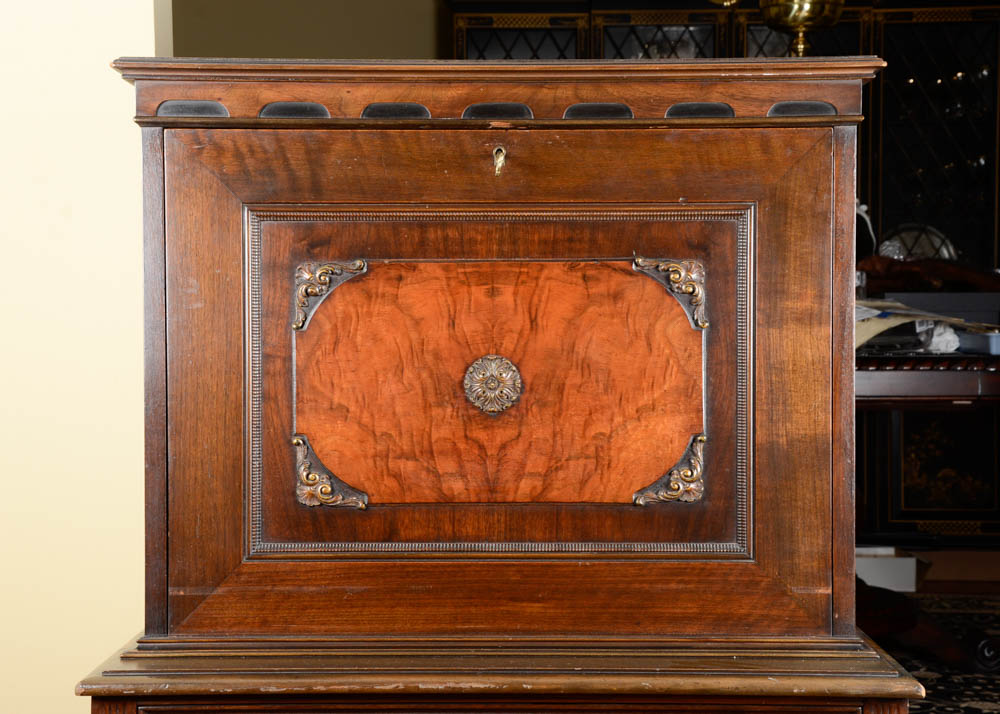 Circa 1930s Secretary Desk by Scholle's Chicago