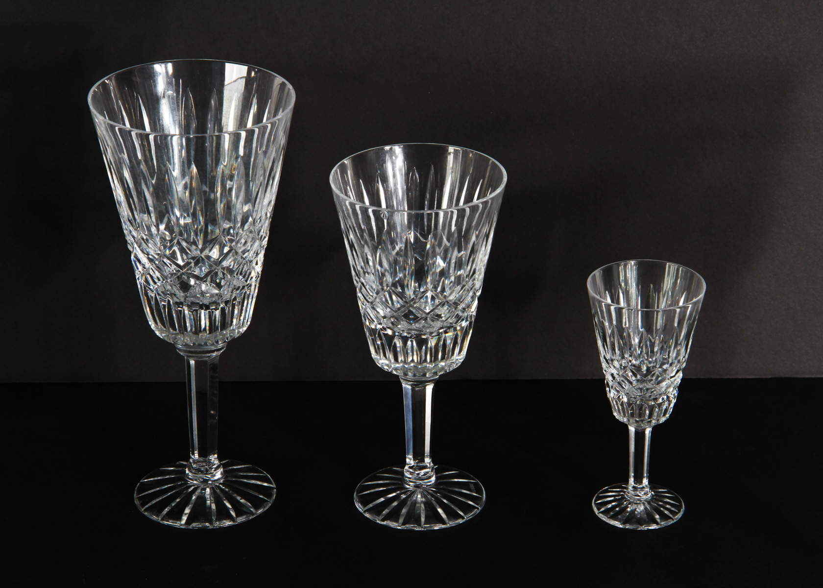 Set of Tyrone Crystal Glasses