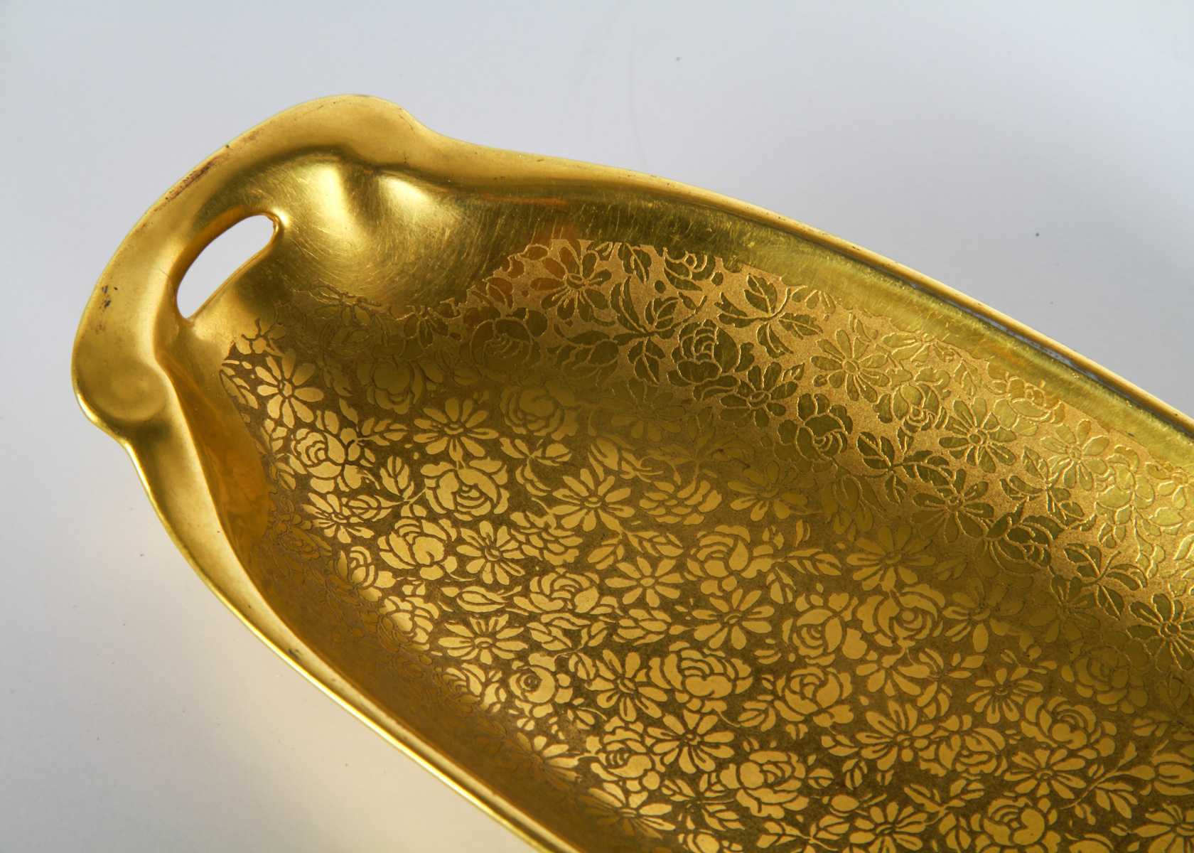 Tillowitz Silesia Pickard China Gilt Porcelain Dish