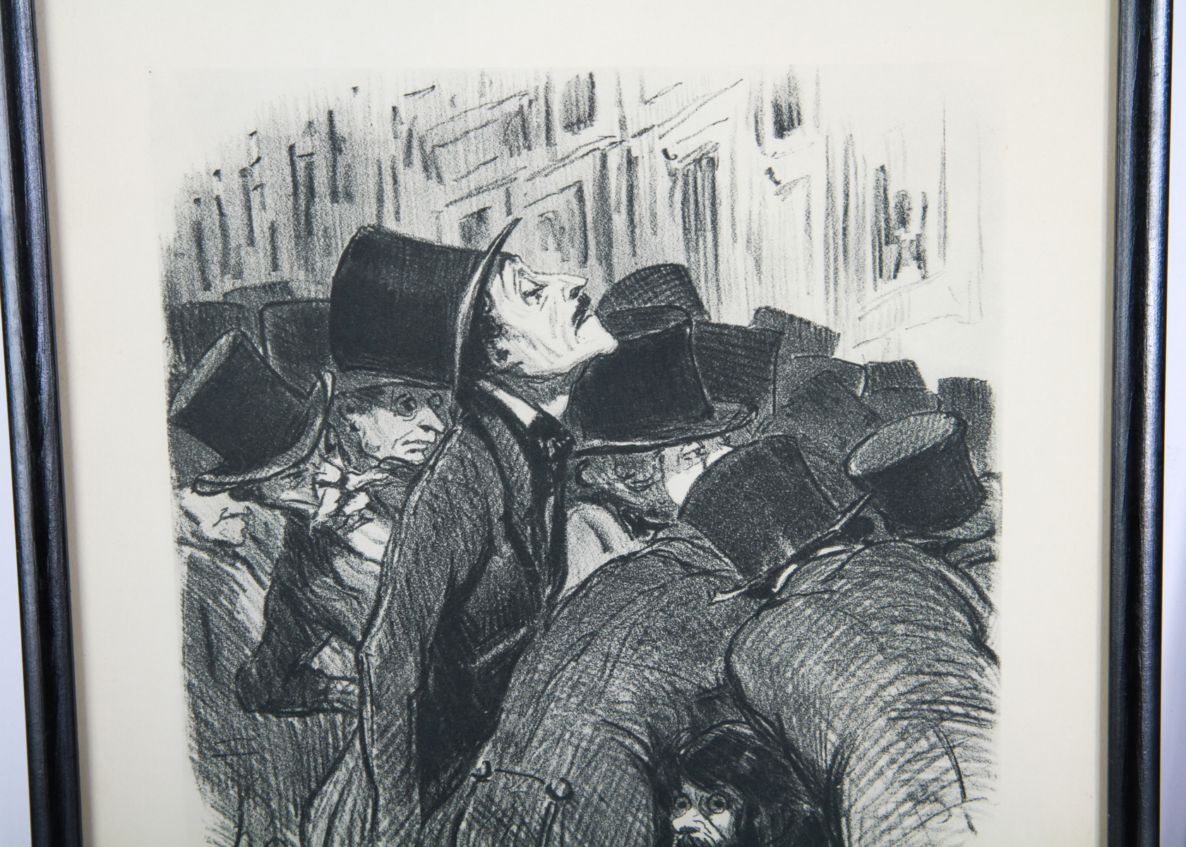 Pair of Framed Honore Daumier Prints