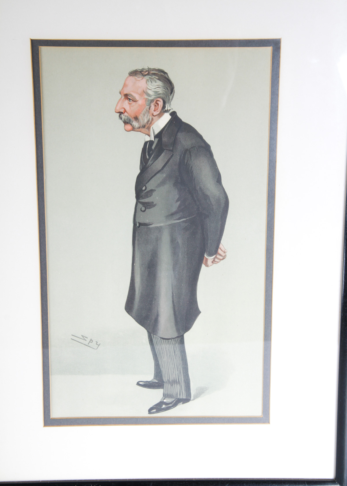 Set of Five Framed Vanity Fair Prints