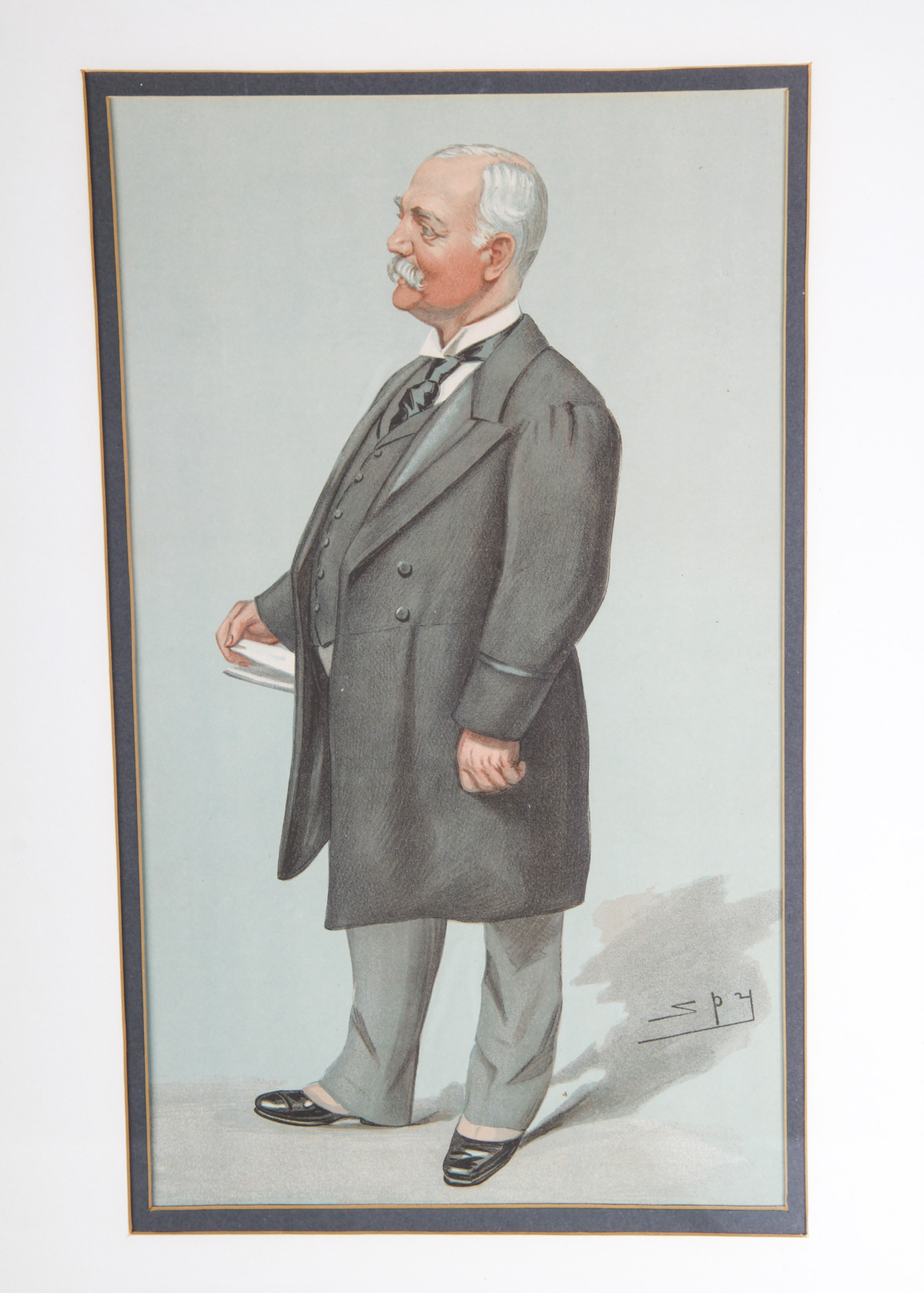 Set of Five Framed Vanity Fair Prints