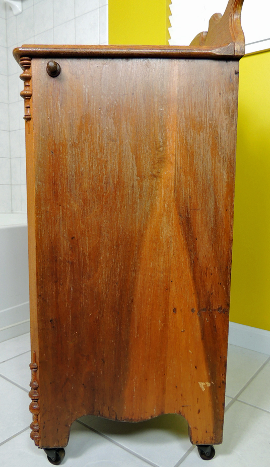 Turn Of The Century Oak Carved Chest of Drawers