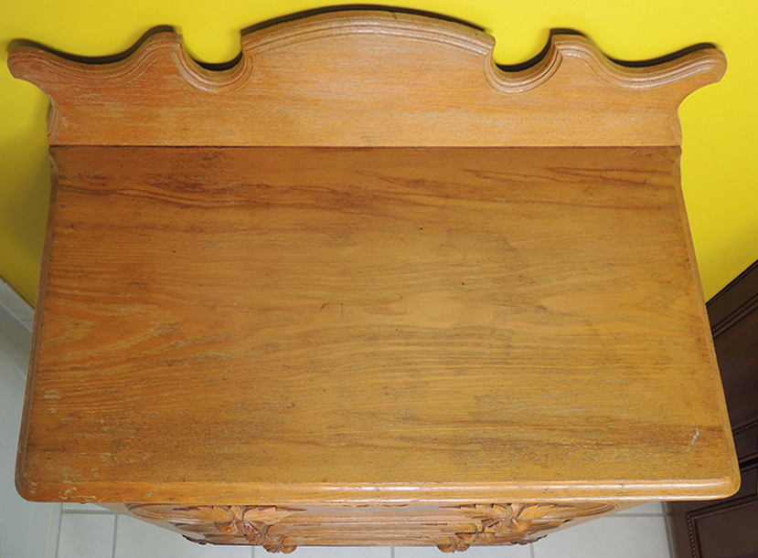 Turn Of The Century Oak Carved Chest of Drawers