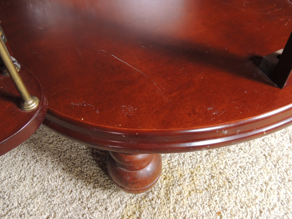 Vintage Bombay Cherry Liquor Cabinet