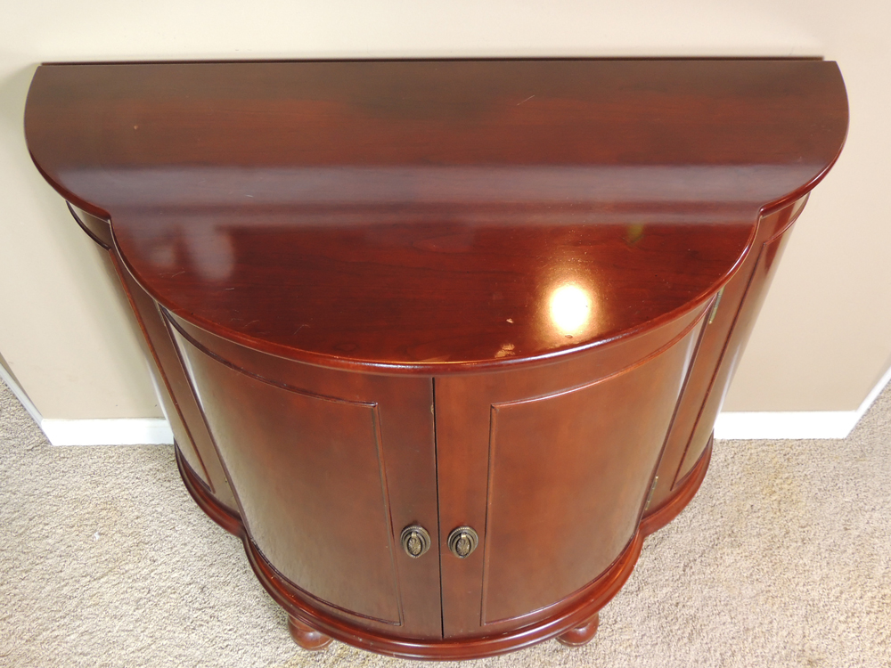 Vintage Bombay Cherry Liquor Cabinet