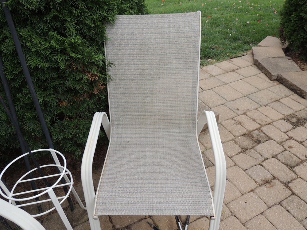Two Matching Patio Chairs, Outdoor lighting and More