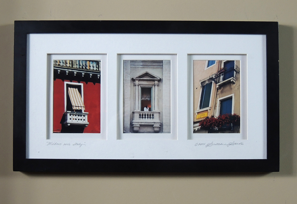 "Windows Over Italy" by Gretchen Gaide
