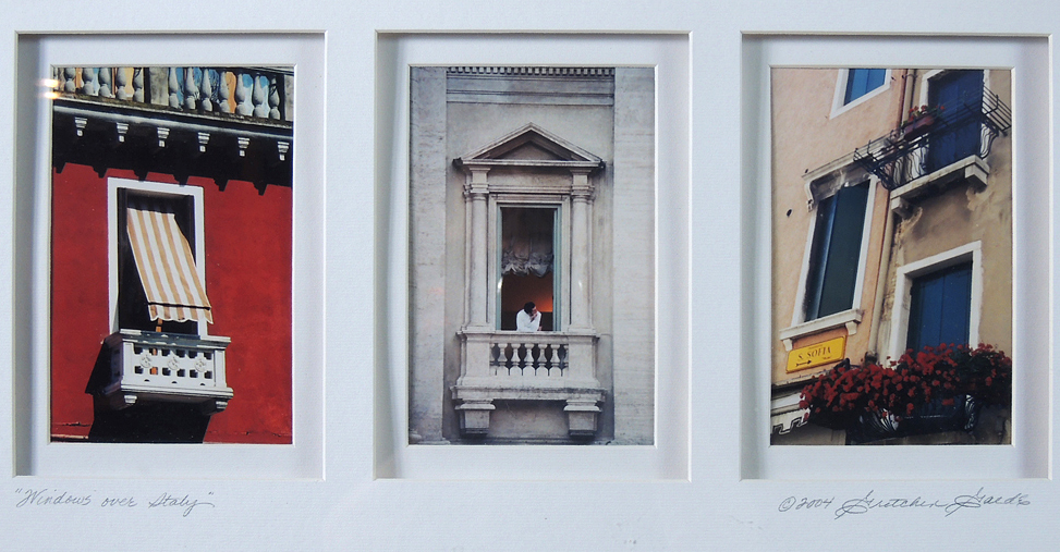 "Windows Over Italy" by Gretchen Gaide
